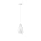 Z-Lite Quintus 1 Light Mini Pendant, Gloss White 442MP-WH - alternate 3